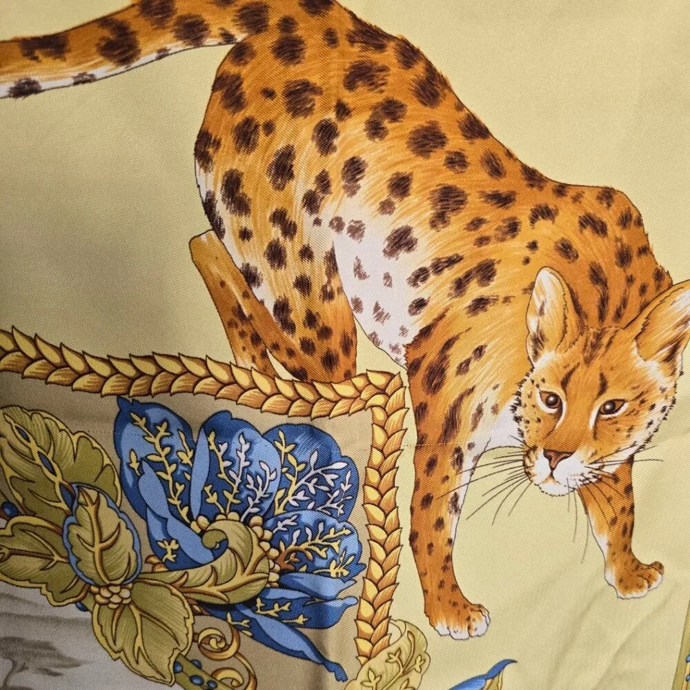 EUC Authentic PRELOVED Salvatore Ferragamo Silk Scarf